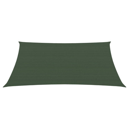 vidaXL Voile d'ombrage 160 g/m² Vert foncé 2x3 m PEHD