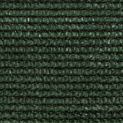 vidaXL Voile d'ombrage 160 g/m² Vert foncé 3x6 m PEHD