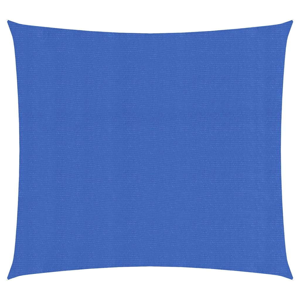 vidaXL Voile d'ombrage 160 g/m² Bleu 2,5x2,5 m PEHD