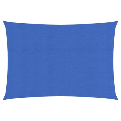 vidaXL Voile d'ombrage 160 g/m² Bleu 2,5x4,5 m PEHD