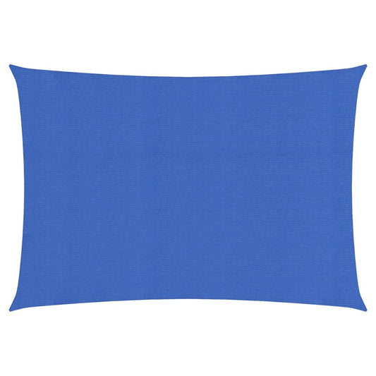 vidaXL Voile d'ombrage 160 g/m² Bleu 2,5x4,5 m PEHD