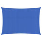vidaXL Voile d'ombrage 160 g/m² Bleu 2,5x4,5 m PEHD