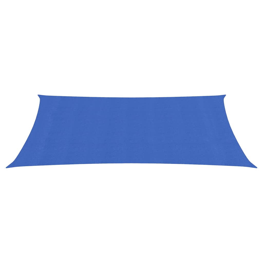 vidaXL Voile d'ombrage 160 g/m² rectangulaire bleu 3x6 m PEHD