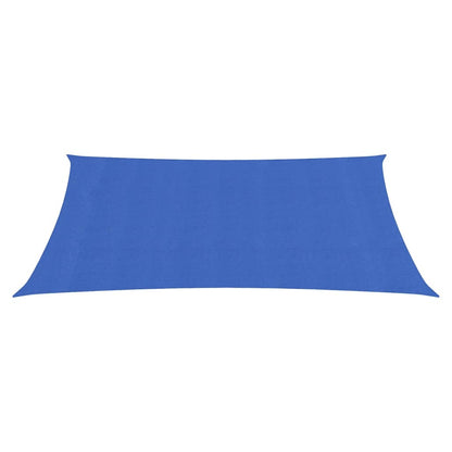 vidaXL Voile d'ombrage 160g/m² rectangulaire bleu 3,5x4,5 m PEHD