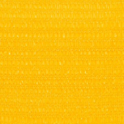 vidaXL Voile d'ombrage 160 g/m² Jaune 2x5 m PEHD