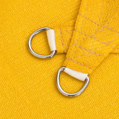 vidaXL Voile d'ombrage 160 g/m² Jaune 2,5x5 m PEHD