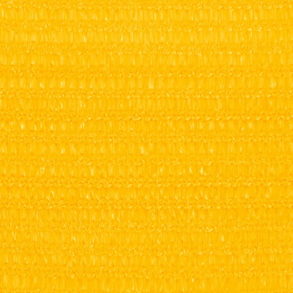 vidaXL Voile d'ombrage 160 g/m² Jaune 3x6 m PEHD