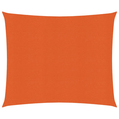 vidaXL Voile d'ombrage 160 g/m² Orange 2,5x3 m PEHD