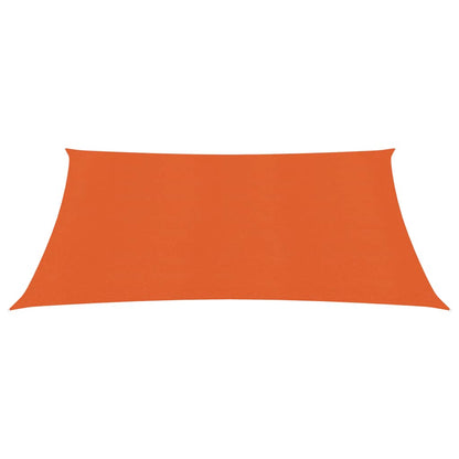 vidaXL Voile d'ombrage 160 g/m² Orange 2,5x3 m PEHD