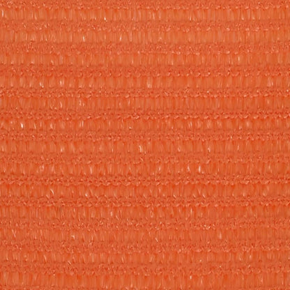 vidaXL Voile d'ombrage 160 g/m² Orange 2,5x3 m PEHD