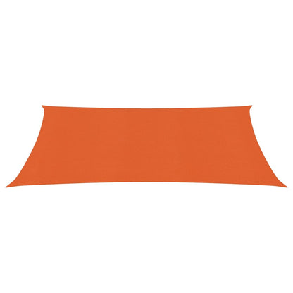 vidaXL Voile d'ombrage 160 g/m² Orange 2,5x3,5 m PEHD