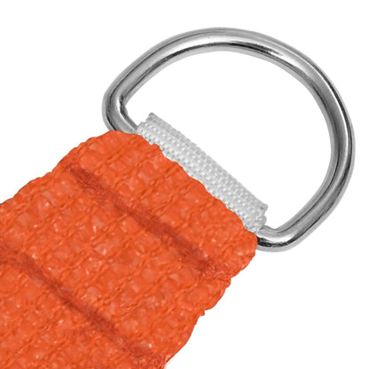 vidaXL Voile d'ombrage 160 g/m² rectangulaire orange 3x6 m PEHD