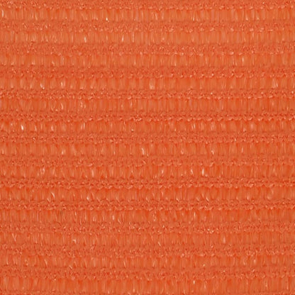 vidaXL Voile d'ombrage 160 g/m² Orange 3,5x5 m PEHD