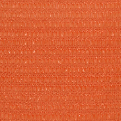 vidaXL Voile d'ombrage 160 g/m² rectangulaire orange 4x7 m PEHD