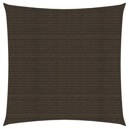 vidaXL Voile d'ombrage 160 g/m² Marron 2,5x2,5 m PEHD