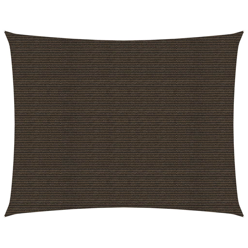 vidaXL Voile d'ombrage 160 g/m² Marron 2x3 m PEHD