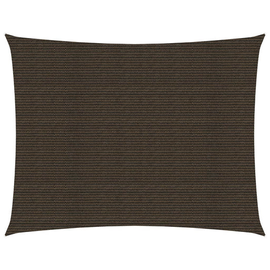 vidaXL Voile d'ombrage 160 g/m² Marron 2x3 m PEHD