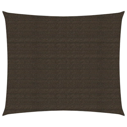 vidaXL Voile d'ombrage 160 g/m² Marron 2,5x3 m PEHD