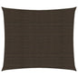 vidaXL Voile d'ombrage 160 g/m² Marron 2,5x3 m PEHD