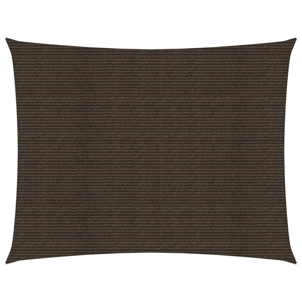 vidaXL Voile d'ombrage 160 g/m² Marron 2,5x3,5 m PEHD
