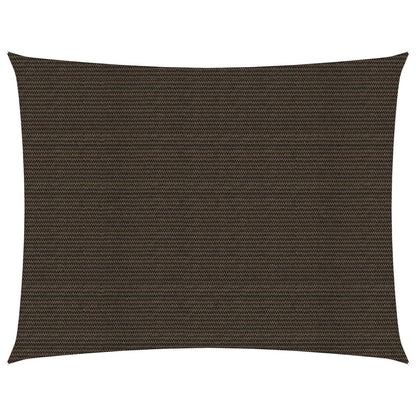 vidaXL Voile d'ombrage 160 g/m² Marron 2,5x4,5 m PEHD