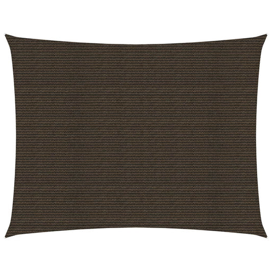 vidaXL Voile d'ombrage 160 g/m² Marron 2,5x4,5 m PEHD