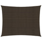 vidaXL Voile d'ombrage 160 g/m² Marron 2,5x4,5 m PEHD