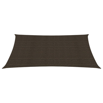 vidaXL Voile d'ombrage 160 g/m² Marron 2,5x4,5 m PEHD