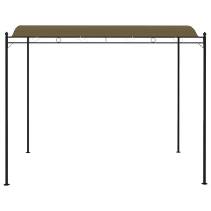 vidaXL Auvent de parasol 3x2,4 m Taupe 180 g/m²