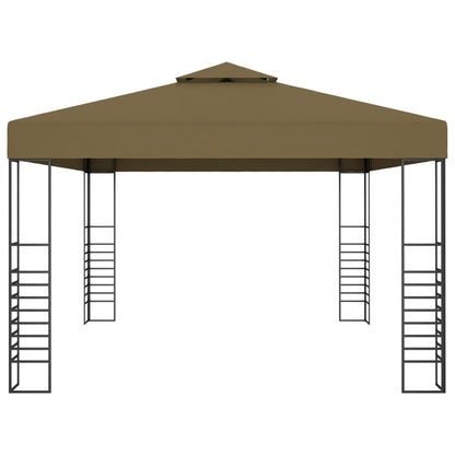 vidaXL Chapiteau 3x4 m Taupe 180 g/m²