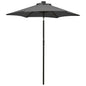 vidaXL Parasol avec lumières LED Anthracite 200x211 cm Aluminium