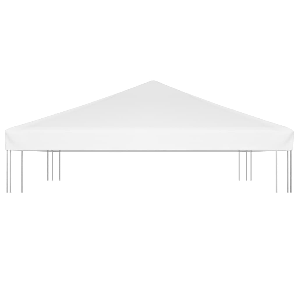 vidaXL Toile de toit de belvédère 270 g/m² 3x3 m Blanc