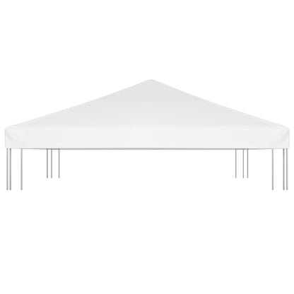 vidaXL Toile de toit de belvédère 270 g/m² 3x3 m Blanc