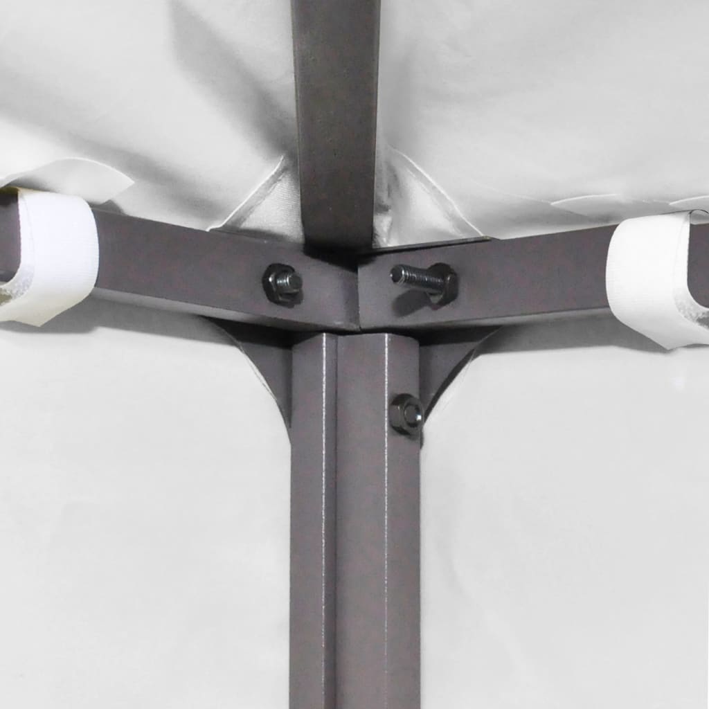vidaXL Toile de toit de belvédère 270 g/m² 3x3 m Blanc