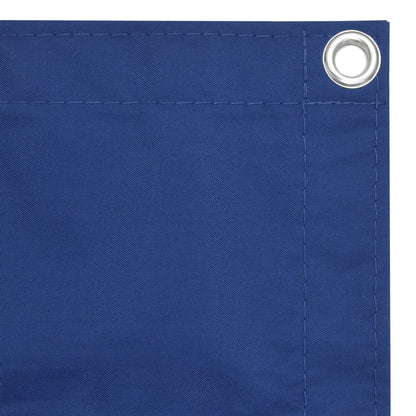 vidaXL Écran de balcon Bleu 75x500 cm Tissu Oxford