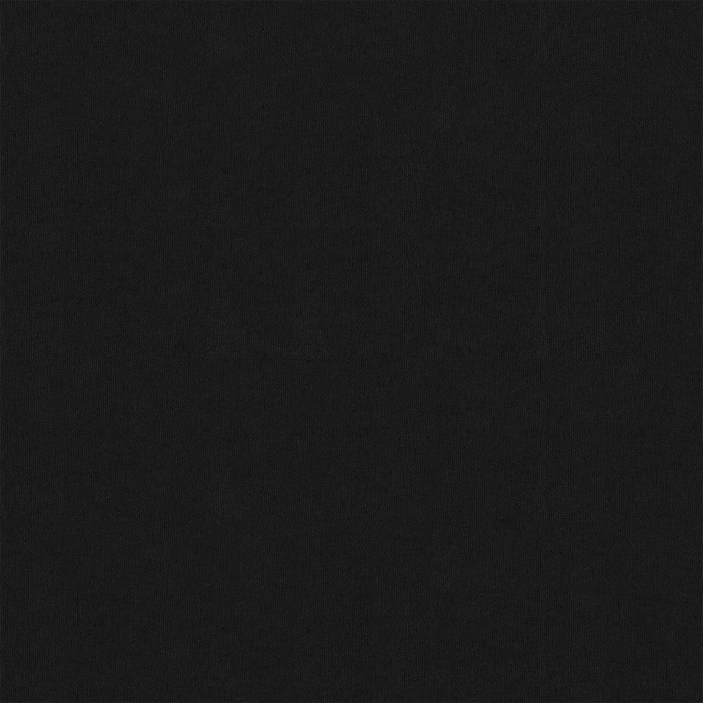 vidaXL Écran de balcon Noir 120x600 cm Tissu Oxford