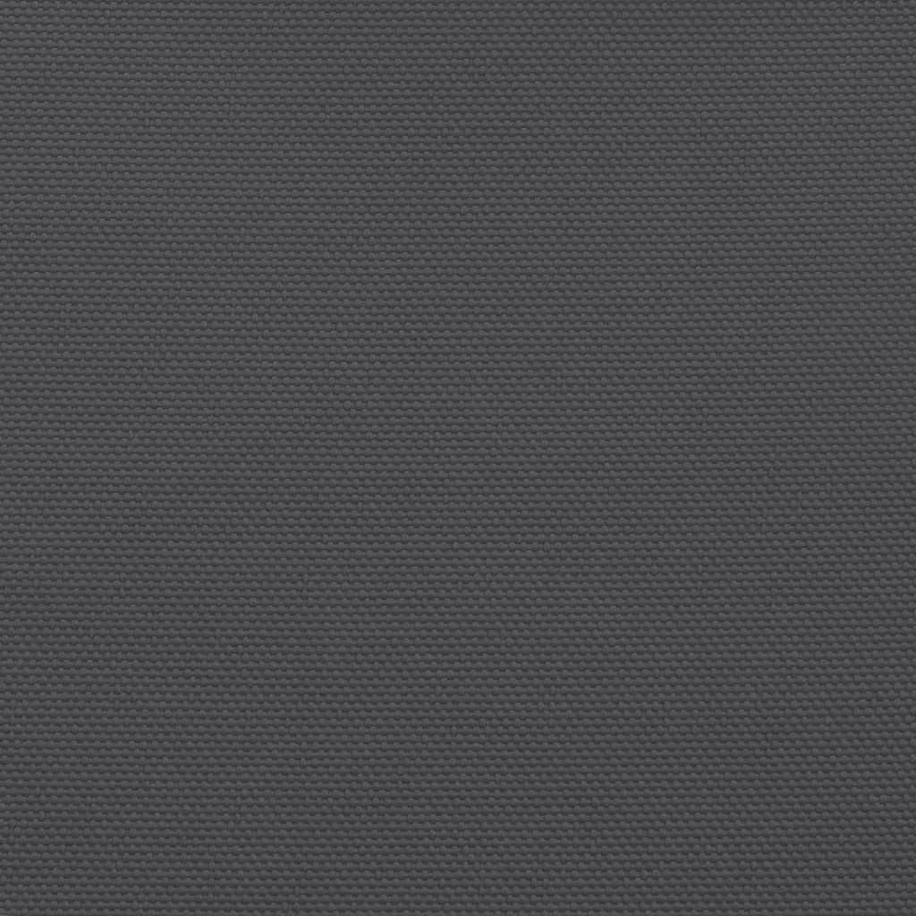 vidaXL Parasol en tissu oxford carré 4x4 m anthracite