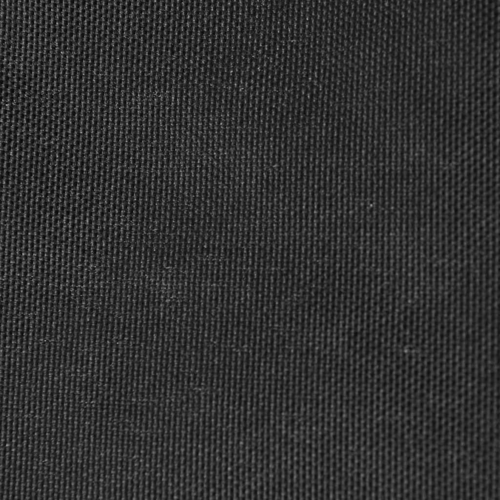 vidaXL Voile de parasol tissu oxford triangulaire 3x3x3 m anthracite