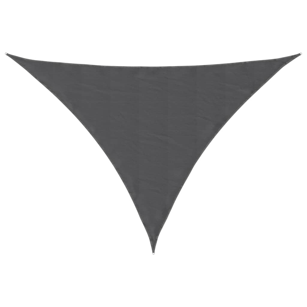 vidaXL Voile de parasol tissu oxford triangulaire 3x3x4,24m anthracite