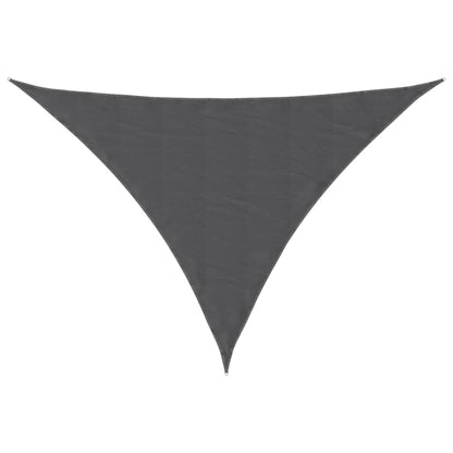 vidaXL Voile de parasol tissu oxford triangulaire 3x3x4,24m anthracite