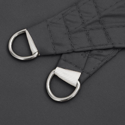 vidaXL Voile de parasol tissu oxford triangulaire 4x4x5,8 m anthracite