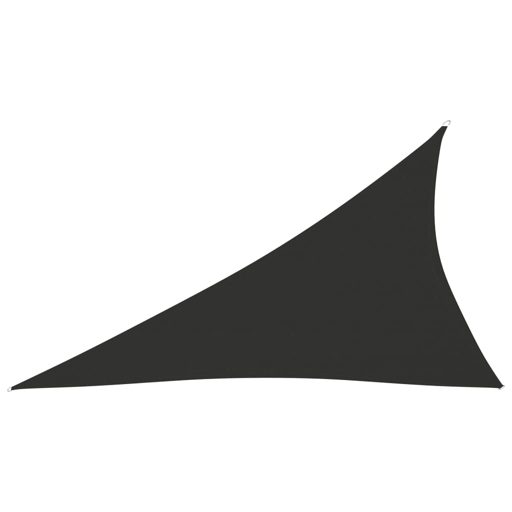 vidaXL Voile de parasol tissu oxford triangulaire 4x5x6,4 m anthracite