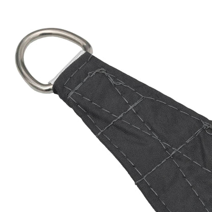 vidaXL Voile de parasol tissu oxford triangulaire 4x5x6,4 m anthracite