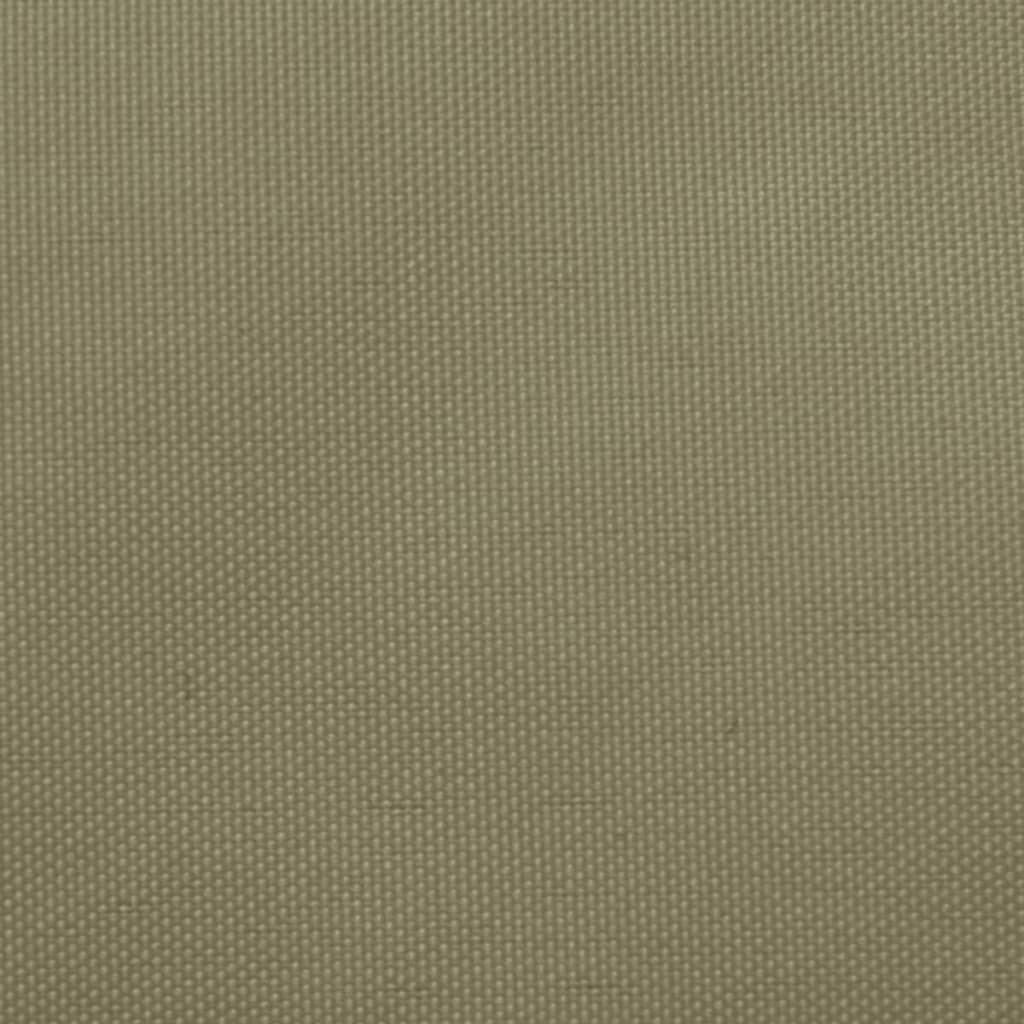 vidaXL Voile de parasol tissu oxford triangulaire 3x3x3 m beige