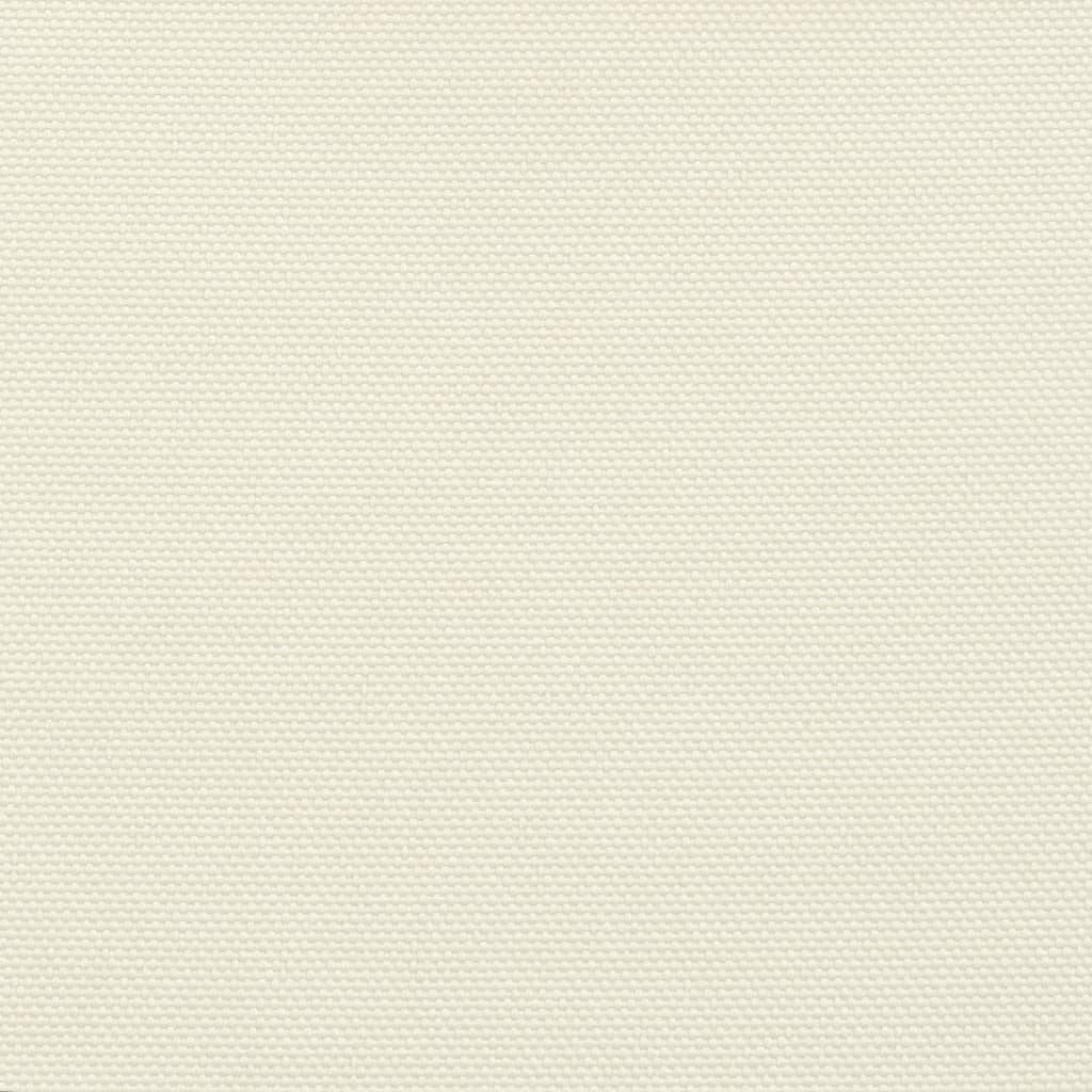 vidaXL Voile de parasol tissu oxford carré 4x4 m crème