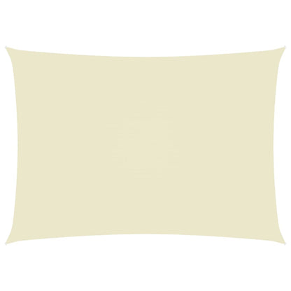 vidaXL Voile de parasol tissu oxford rectangulaire 2x4,5 m crème