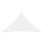 vidaXL Voile de parasol tissu oxford triangulaire 3x3x4,24 m blanc