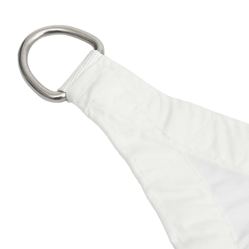 vidaXL Voile de parasol tissu oxford triangulaire 3x3x4,24 m blanc