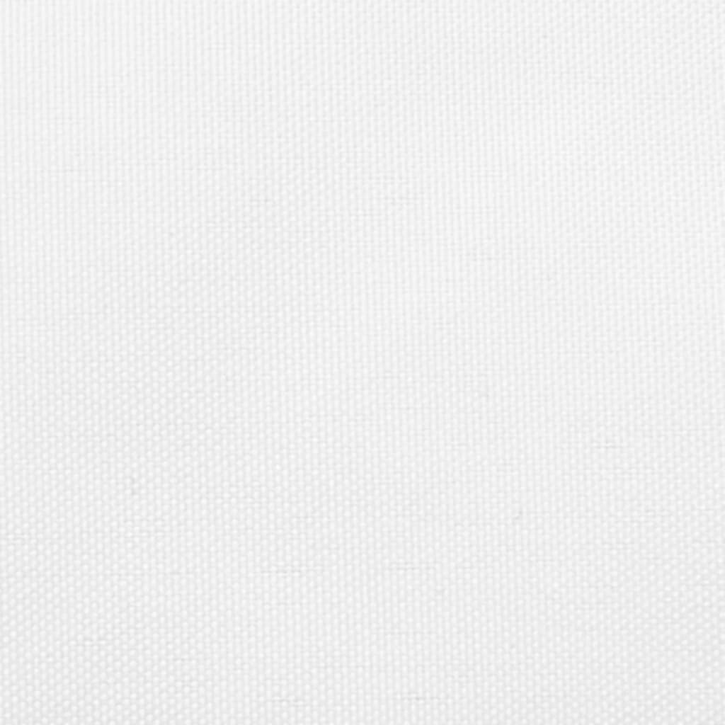 vidaXL Voile de parasol tissu oxford triangulaire 3x4x5 m blanc