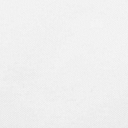 vidaXL Voile de parasol tissu oxford triangulaire 3x4x5 m blanc